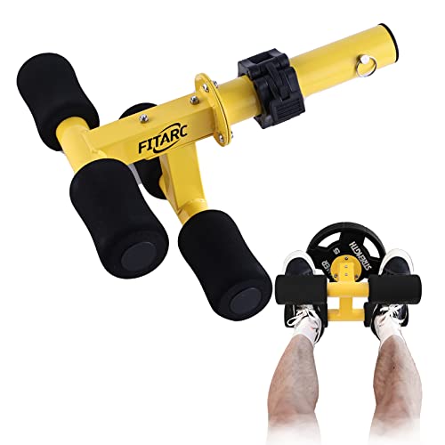 Fitarc Tib Bar, Tibialis Trainer for Shin & Ankle Strength, 2 inch Yellow