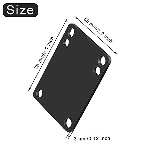 Outus 10 Pieces 3 Mm Skateboard Riser Shock Pads Longboard Rise Pads Skateboard Shock Pads Soft Longboard Shockpads #TOP1