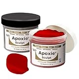 Apoxie Sculpt - 2 Part Modeling Compound (A & B) - 1 Pound, Red