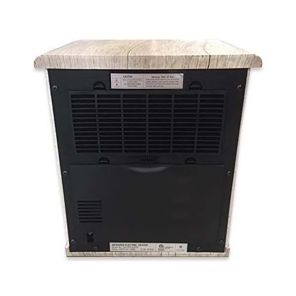   Heat-Storm-Portable-Electric-Space-Heater-1500-Watt-Cabinet-Infrared-Quartz-Element-Heater-With-Digital-Thermostat-Remote-Control-washable-Filter-Modern-Design-Beige