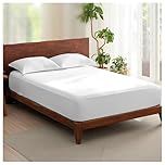 Rehan & Co 100% Egyptian Cotton Fitted Sheets 300 Thread Count Breathable Hotel Qulaity Bedding 12” / 30cm Deep Fitted Bed Sheet. (White Fitted Sheet, King)