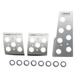 ナポレックス(Napolex) LONZA 車用アルミペダル MT車専用 ペダルセット スポーツペダル アクセル寸法139x63mm カー用品 LZ-302