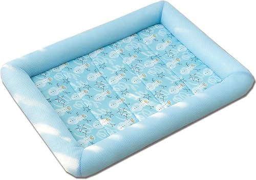 Cutdred ペットシーツ ペットマット L 猫 犬 トイレシート 防水 滑り止め 漏れ防止 速乾 超吸収 下敷き ペット用 介護用 多頭飼い (L,ブルー)