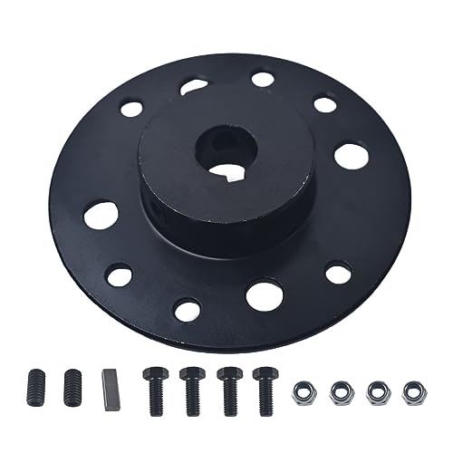 Black Steel Sprocket Hub for Go Kart 5/8" Bore &
