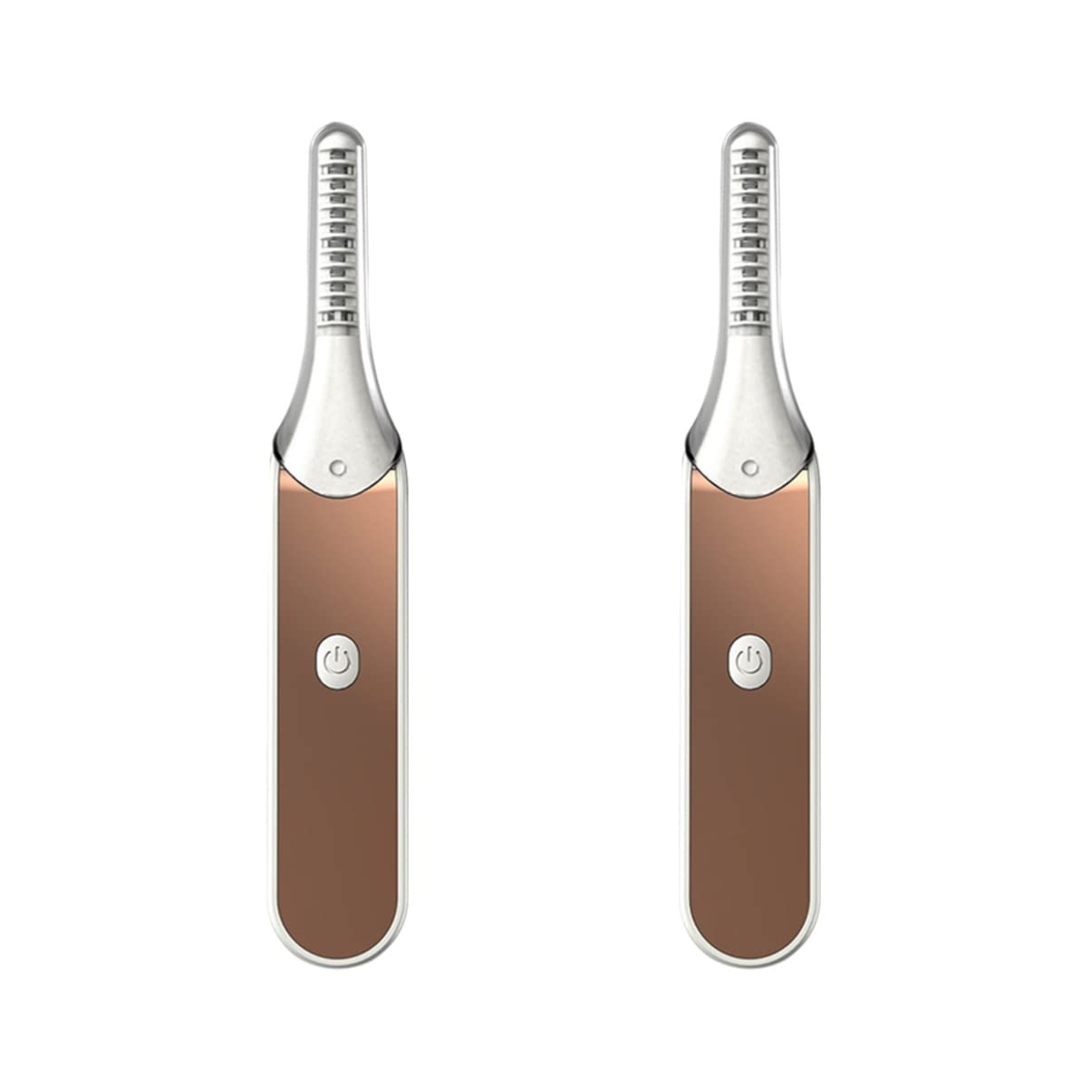 MAGICLULU Lot De 2 Mini Recourbe-cils Électriques Chauffants Pour Femmes Et Filles Faciles À Transporter Et À Utiliser