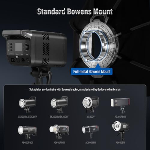 Soonpho 47"/120cm Octagonal Softbox, Quick Release Bowens Mount Softbox with Honeycomb Grid, Light Diffusers, Bag for Godox SL60W, SL60IID, SL60IIBI, for Neewer CB60B, FS150B, CB100C, for Amaran 200xS - image 3