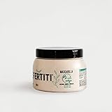 Nefertiti Mascarilla para Cabello Dañado Vegan Maximum Repair Nefertiti Sin Sulfatos Sin Parabenos Repara Las Puntas y Fortalece el Cabello Productos Veganos 350g