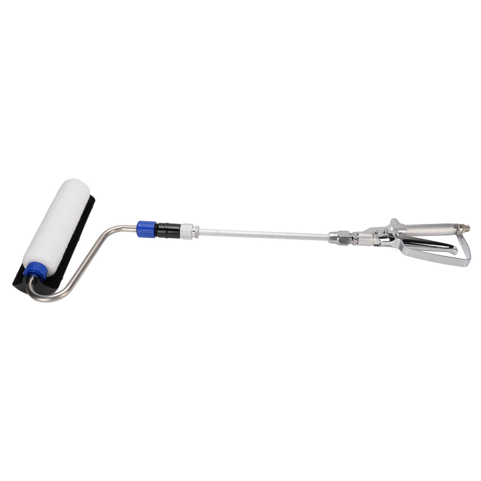 Airless-Farbroller, selbstansaugender Mechanismus, leicht, elektrisch, Farbroller-Zubehör mit Edelstahl, für glatte Hes und schnelle Bucht