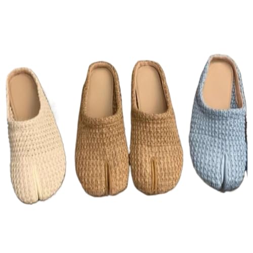 Tabby Shoes, Tabi Shoes, Woven Sandals, Split Toe Tabis, Casual Comfy Breathable Cute Y2K Fashion Trendy Elegant Dressy, Business Summer Fall Vacation, Back to School