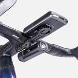beSmart.bike Wahoo ELEMNT ACE - Supporto universale per computer in carbonio per abitacolo e accessori (presa femmina, posteriore)