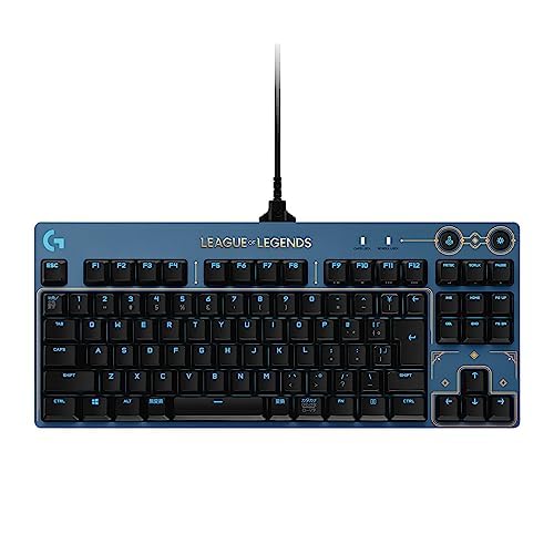 Amazon.com: Logicool G PRO G-PKB-002LOL2 LOL Gaming Keyboard 