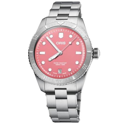 Oris Diver's 65 Cotton Candy Reloj de pulsera para hombre y mujer, automático 01, 733, 7771, 4058 07, 8, 19, 18