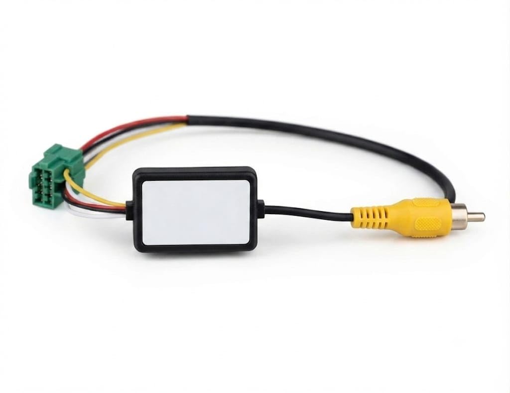 Car Rear Camera Attachment Converter Harness Compatible with Maruti Suzuki Swift, Baleno, Brezza, Dzire, Ertiga, Fronx, Grand Vitara, Ciaz, XL6 & More | Plug & Play OEM to Aftermarket Stereo-image-2