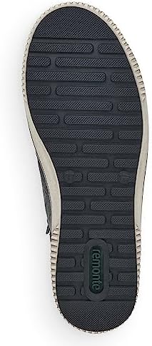 Remonte Women's D0772 Maditta Water-Resistant High-Top Sneaker Black | Image 6