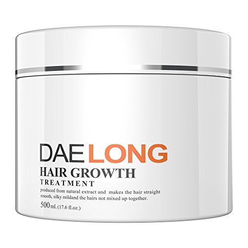 Hair Growth Treatment Cream - Revitalizes Dry, Damaged Hair - Fast & Promotes Hair Long Healthy - Anti-Hair Loss–Moisturizing, Detangling & Lightweight Synthesis with Vitamin B5, Hydrolyzed Protein
