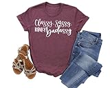 Classy Sassy Totally Badassy Shirt | Womans Girl Boss T Shirt | Boss Babe Shirt | Available in Misses Unisex and Plus size T-Shirt, Assorted Colors