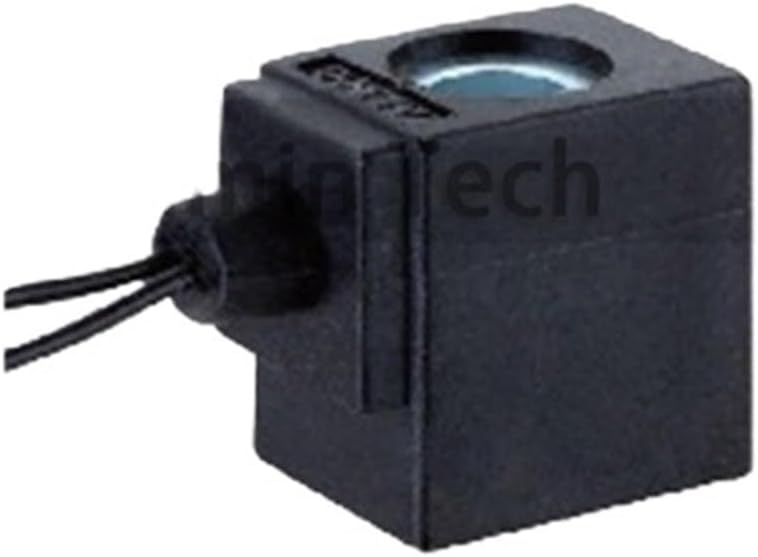 1pc 4V 110 Magnetic Valve Series Coil Electrical Solenoid Valve Coil DC24V AC220V Voltage Lead Type DIN43650C Valve Coil(4V110E,DC24V)