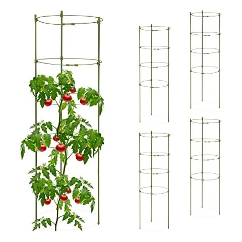 Relaxdays Garden Trellis Set for Climbing Plants Cover