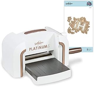 Spellbinders Platinum 6 Inch Platform Cutting Machine + Die, White