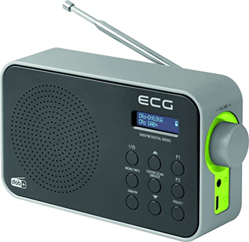 Radio DAB+/FM ECG RD 110 Noir avec alarme double sélection