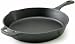 T-fal E83407 Pre-Seasoned Nonstick Durable Cast Iron Skillet / Fry pan Cookware, 12-Inch, Black - 2100082838