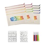 【Größe 】 Stiftetui 21 * 12 cm, Formkarte 19 * 6 cm, Stiftlänge 9 cm, sehr geeignet zum Aufbewahren kleiner Gegenstände, leicht zu führen oder auf Reisen zu tragen, bequem und praktisch.