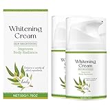 Intimate Areas Skin Lightening Cream Bleaching Cream, Bleach Skin Bleaching Whitening Cream for Body Intimate Areas, Private Parts, Underarm, Knees, Elbows, Inner Thigh, Bikini Area, 1.7fl oz (2)