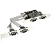 Produktbild InLine 76623C Schnittstellenkarte, 4x Seriell 9-pol, PCIe (PCI-Express)
