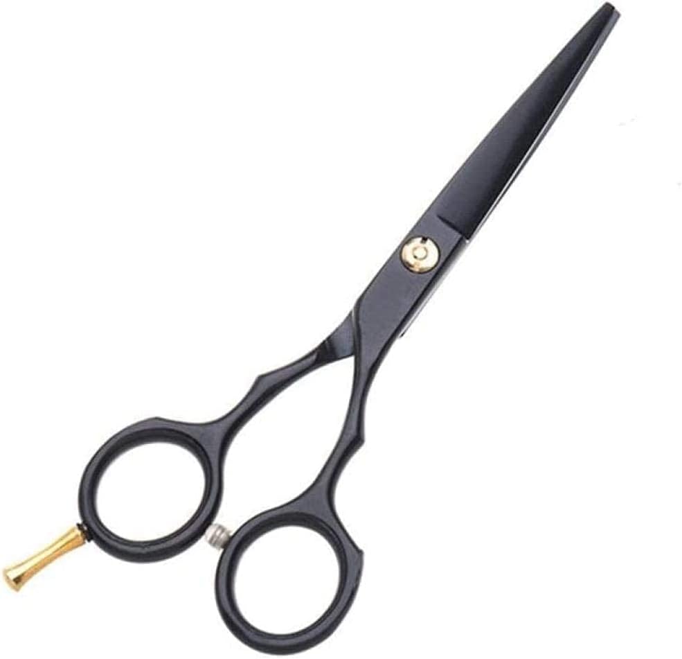 Professional Black Hairdressing Scissors Hairdresser And Thinning Hair With(1)