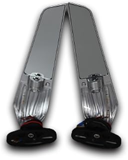 Momo Racing N Wind Wing Mirror, Silver