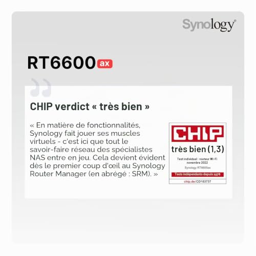 Synology RT6600ax - vue 10