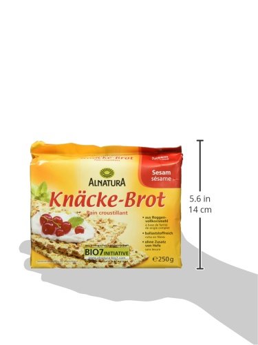 Alnatura Bio Knäckebrot Sesam, 250g