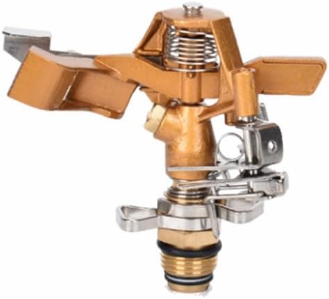 Green Thumb 10052 Brass Impulse Sprinkler Head w 50' Radius - Pack of (2)