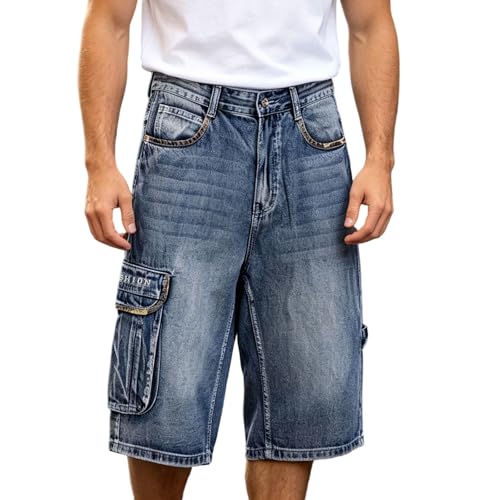 Short cargo hip-hop vintage idéal pour les sessions skate et sorties urbaines