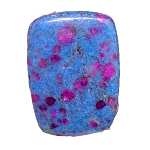 Rubis naturel kyanite pour remplacer vos pierres synthétiques par un cabochon véritable 37x26mm