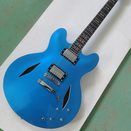 Semi Hollow Jazz Electric Guitar,Rosewood Fretboard,High Pickups