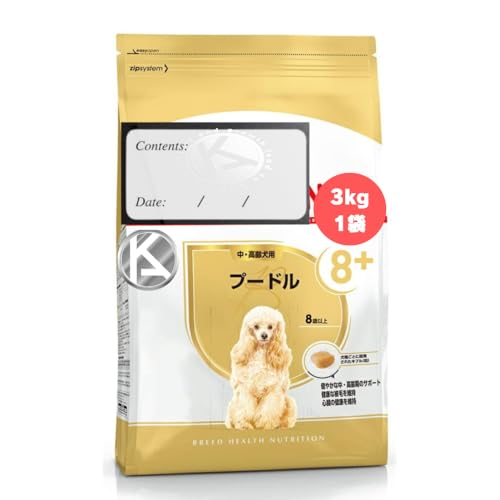 ロイヤルカナン プードル 3kg ロイヤルカナン プードル 成犬用 3kg 3182550765206 ジップ付 | チャーム