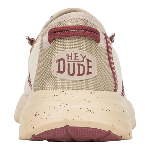 Hey Dude Women's Sirocco M Hype Taupe/Mahogany Loafer Flat4