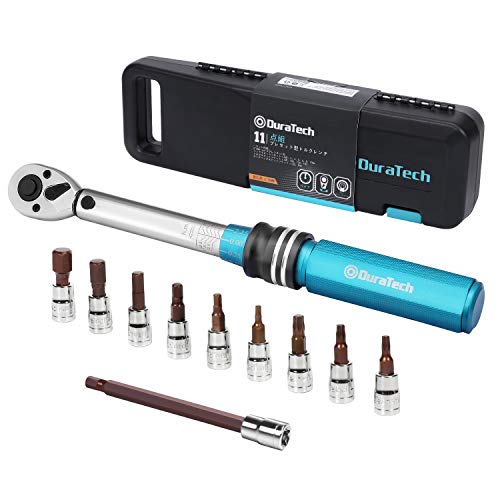 DuraTech トルクレンチセット プレセット型 差込角6.35mm(1/4インチ) 5～25N・m...