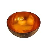 LIUXIN 1Pc coloré Dessin Noix de Coco Bol Cocoout Vendre Stockage Bol Bio Noix de Coco Artisanat Divers Bols Meilleur Cadeau décoration