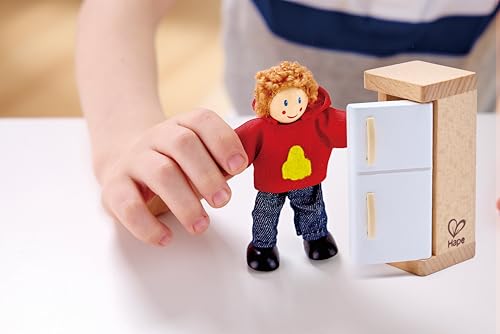 Set de muñecos Happy Family de Hape para casa de muñecas miniatura 5