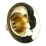 HONITANO Messing Suona Horn Ersatzteil Schalltrichter Zubehör für Musiker und Anfänger Langlebig Einfach zu Montieren Traditionelles Blasinstrument Reparaturteil Professionelles Suona