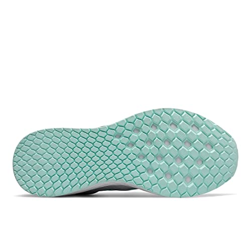 New Balance Women's Fresh Foam Arishi V3 Running Shoe, Grey/Teal, 9 M US