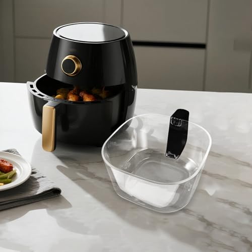 Panier pour friteuse à air chaud en métal durable avec bac de cuisson - 8