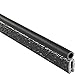 Trim-Lok Trim Seal with Top Bulb ? Fits 3/32? Edge, 3/4? Bulb Seal Diameter, 100? Length ? PVC Plastic Trim with EPDM Rubber Seal, Easy to Install for Cars, Boats, RVs, Trucks, and Home Applications