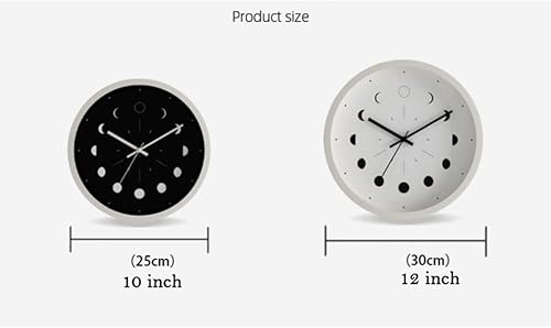 Miniatura 2 de Reloj de pared Modern Wall Clock WHD Transparent Glass Silent Non-Ticking Battery Operated Wall Clock Creative Simple Clock for HomeOffice Decor
