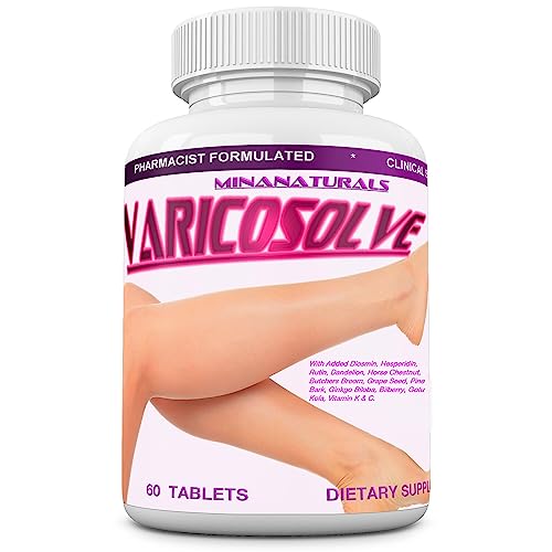 MINANATURALS VARICOSOLVE The Natural Supplement for Leg Veins. 60 Tablets MINANATURALS VARICOSOLVE The Natural Supplement for Leg Veins. 60 Tablets