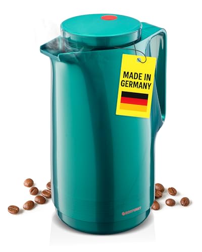 ROTPUNKT Isolierkanne 1L - Premium Kaffekanne Made...