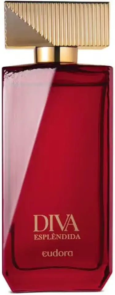 Colonia Diva Esplendida 100ml fragrância esplêndida, Família Olfativa Floriental Amadeirado