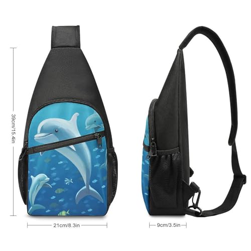 Mochila Sling bag pequeña para mujer y hombre miniatura 2